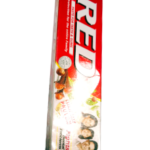 Red toothpaste