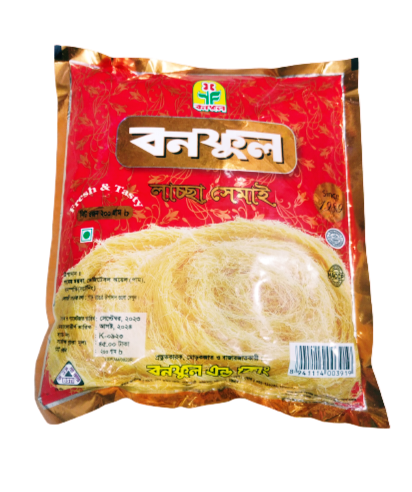 bonoful lascha shemai/বনফুল লাচ্ছা সেমাই(200 gm)