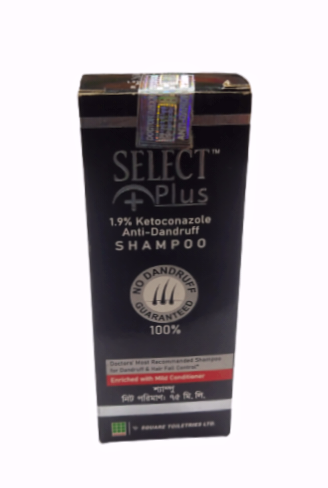 select plus anti dandruff shampoo(medicated) 75 ml