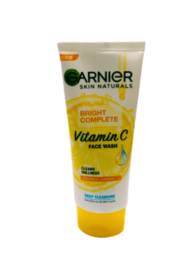 garnier vitamin c facewash